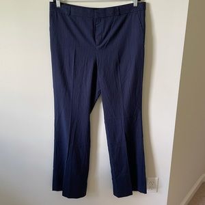 Banana Republic Striped Trousers: 14 Logan